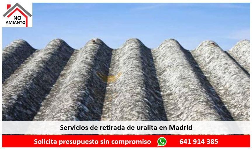 Servicios de retirada de uralita en Madrid
