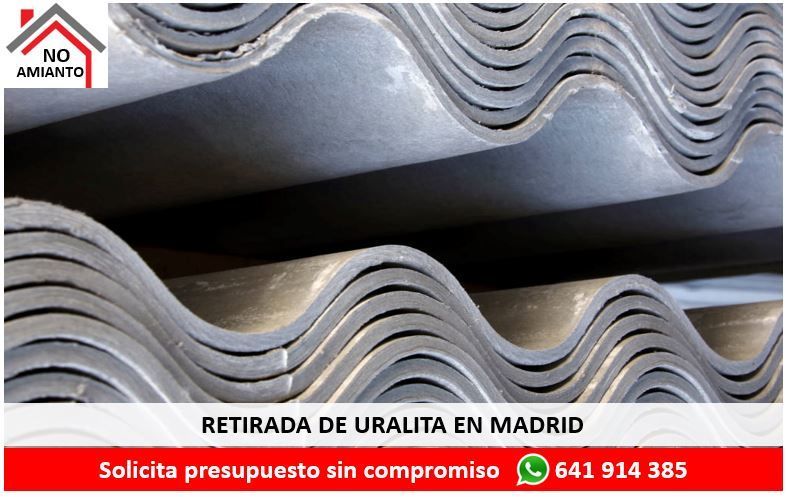 Retirada de uralita en Madrid