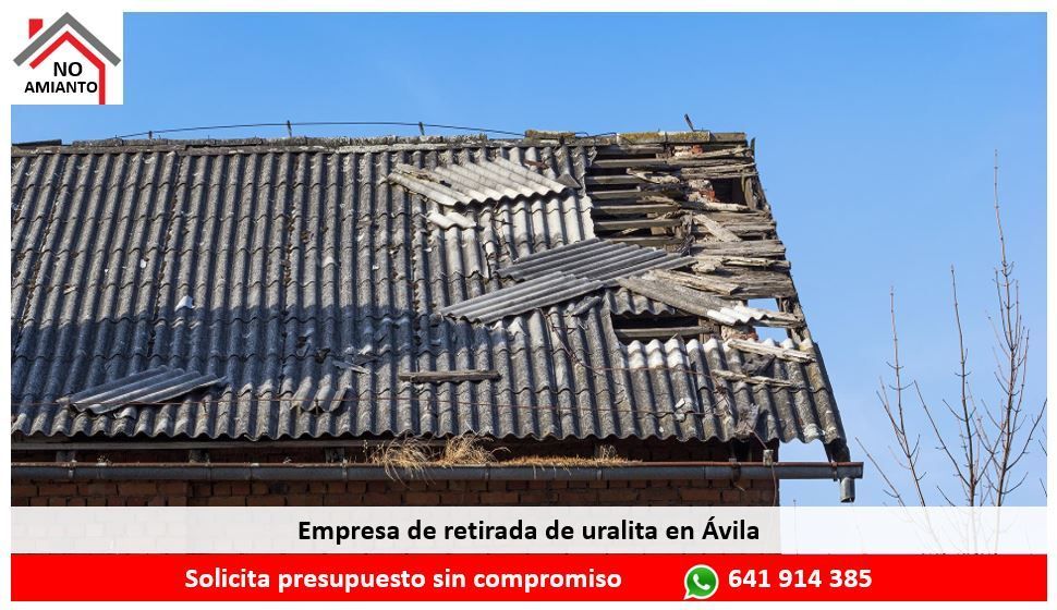 Empresa de retirada de uralita en Ávila